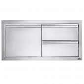 Napoleon BI-3016-1D2DR Stainless Steel Single Door & Double Drawer Combo 36x16-Inches