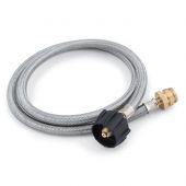 Broil King 68004 Braided Stainless 4-Ft Adapter Hose