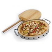 Broil King 69816 Stainless Steel Imperial Pizza Stone Grill Set