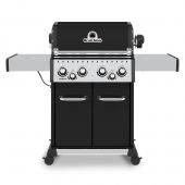 Broil King BR-490 Baron 490 Pro 4-Burner Gas Grill with Rotisserie and Side Burner 57-Inches