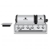 Broil King IMP-XLSBI Imperial XLS Dual Oven 6-Burner Built-In Grill with Side Burner 38-Inches