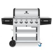 Broil King REG-S520C Regal S520 Commercial 5-Burner Grill on 2-Wheel Cart 32-Inches