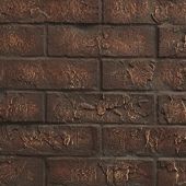 Majestic BRICK42CR 42-Inch Cottage Red Traditional Brick Interior Panels