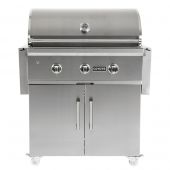 Coyote C-Series Stainless Steel Freestanding Gas Grill 34-Inch (C2C34-CT)