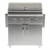 Coyote C-Series Stainless Steel Freestanding Gas Grill 36-Inch (C2C36-CT)