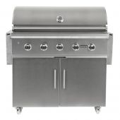 Coyote C-Series Stainless Steel Freestanding Gas Grill 42-Inch (C2C42-CT)