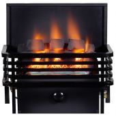 Rasmussen MOD-B-C9B CoalFire Large Moderne Basket Ventless Fireplace Heater
