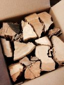 Alfa OAKWOOD Oak Wood Chunks, 15 LB