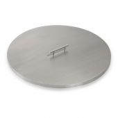 American Fire Glass Drop-In Pan Cover, Round, 25 Inch