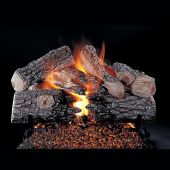 Rasmussen DF-EPR-Kit Double Sided Evening Prestige Series Complete Fireplace Log Set