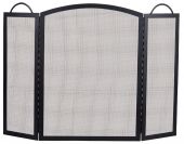 Dagan DG-S130 Three Fold Arched Fireplace Screen, 52x32.5-Inches