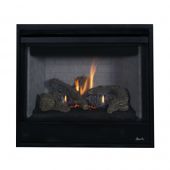 Superior DRT2040 40-Inch Direct Vent Gas Fireplace with Aged Oak Logs