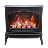Sierra Flame by Amantii Freestand 70-Inch Cast Iron Electric Fireplace