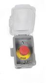 Fire by Design EMER Emergency Shutoff with Exterior Grade Single Gang Box and Bubble Cover