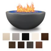 Grand Effects FWBLEGxxx36 Legacy 36-Inch Round Concrete Gas Fire and Water Bowl