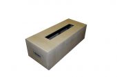 HPC Fire Rectangular 60 x 24 Inch Unfinished Fire Pit Enclosures for 36x14 Inch Burner Pans