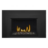 Napoleon GDIG3N-1 Oakville Series Electronic Ignition Direct Vent Gas Fireplace Insert with Glass Ember Bed