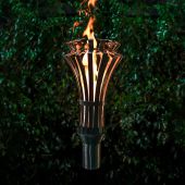 TOP Fires by The Outdoor Plus OPT-TPK11x Gothic Torch Complete Set