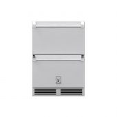 Hestan GRR24 Outdoor Refrigerator with Drawers and Lock, 24-Inches