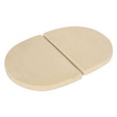 Ceramic Heat Deflector Plates for Oval LG 300, Set of 2