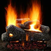 Hargrove Classic Oak Vented Gas Log Set with ANSI Certified Burner (HGCLSAA-EHB-ANSI)