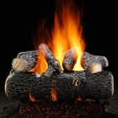 Hargrove Grand Oak Vented Gas Log Set with ANSI Certified Burner (HGGOSAA-EHB-ANSI)