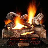 Hargrove Mountain Timber Vented Gas Log Set with ANSI Certified Burner (HGMTSAA-EHB-ANSI)