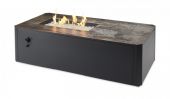 The Outdoor GreatRoom Company KN-1224 Kinney Gas Fire Pit Table, 55.13x27.63-Inches
