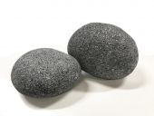 American Fire Glass Gray Lava Stone, Extra Large 4-6 Inch