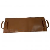 Dagan DG-LC5806 Brown Canvas Log Carrier with Handles, 36x13.25-Inches