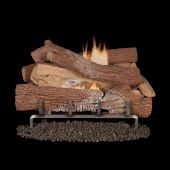 Superior LMFGT-OUT Vent-Free Concrete Giant Timbers Outdoor Gas Log Set