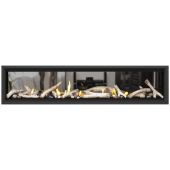 Napoleon LV742 Vector Series Double Sided Electronic Ignition 74-Inch Direct Vent Gas Fireplace