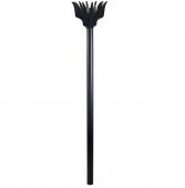 Fire by Design Malumai Gas Torch Head with Black Powder-Coated Pole