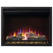 Napoleon NEFB26H Cineview 26-Inch Built-In Electric Fireplace with Logs, Crystal Media and Remote