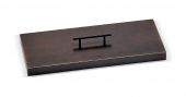 American Fire Glass Fire Pit Oil Rubbed Bronze Burner Cover, Rectangular, 51x17 Inch