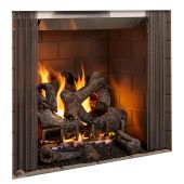 Outdoor Lifestyles Castlewood 42-Inch Outdoor Wood Fireplace