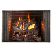 Outdoor Lifestyles Cottagewood 42-Inch Outdoor Firebox with Gas Log Set