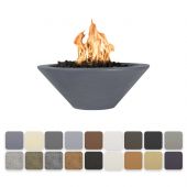 TOP Fires by The Outdoor Plus Cazo Round Concrete Gas Fire Bowl