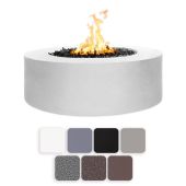 TOP Fires by The Outdoor Unity 72x24-Inch Round Powder Coated Steel Ga