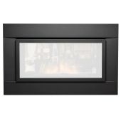 Sierra Flame ABBOT-30-BLK-26 Black 3-Sided Surround for Abbot 30-Inch Gas Fireplace Insert, 40x26-Inch