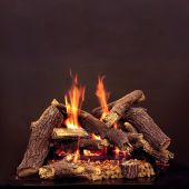 White Mountain Hearth LPRxx-V-ER-KIT Pioneer Refractory Complete Fireplace Gas Log Set