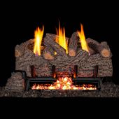 Real Fyre CHFR Charred Frontier Oak Vent Free Gas Log Set