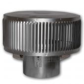 Superior Round Top Termination with Louvered Screen for 8-Inch Chimney (RLT-8DM)