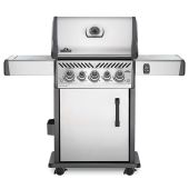 Napoleon RSE425RSIBSS Rogue SE 425 Gas Grill on Cart with Infrared Side and Rear Burners 23.75-Inches