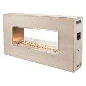 The Outdoor GreatRoom Company RSTL-LIN Linear Ready To Finish See-Through Fireplace 