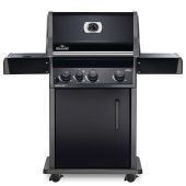 Napoleon RXT425SIBK Rogue XT 425 Black Gas Grill on Cart with Infrared Side Burner 23.75-Inches