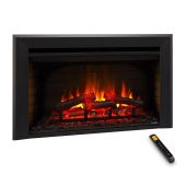 SimpliFire SF-INS30 30-Inch Built-In Electric Fireplace
