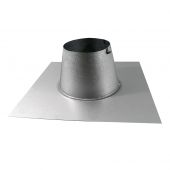 Superior SV4.5F Flat Roof Flashing for 4.5x7.5-Inch SecureVent Direct Vent System