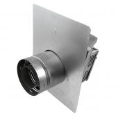 Superior SV4.5HTSS Square Horizontal Termination Kit for 4.5x7.5-Inch SecureVent Direct Vent System