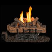 Real Fyre SVO8E Split Valley Oak Ventless Gas Log Set, ANSI Certified